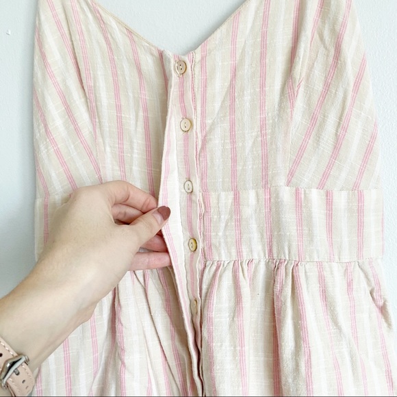 Loveshackfancy Edeline Striped Ruffle Jumpsuit 0 - Picture 7 of 14